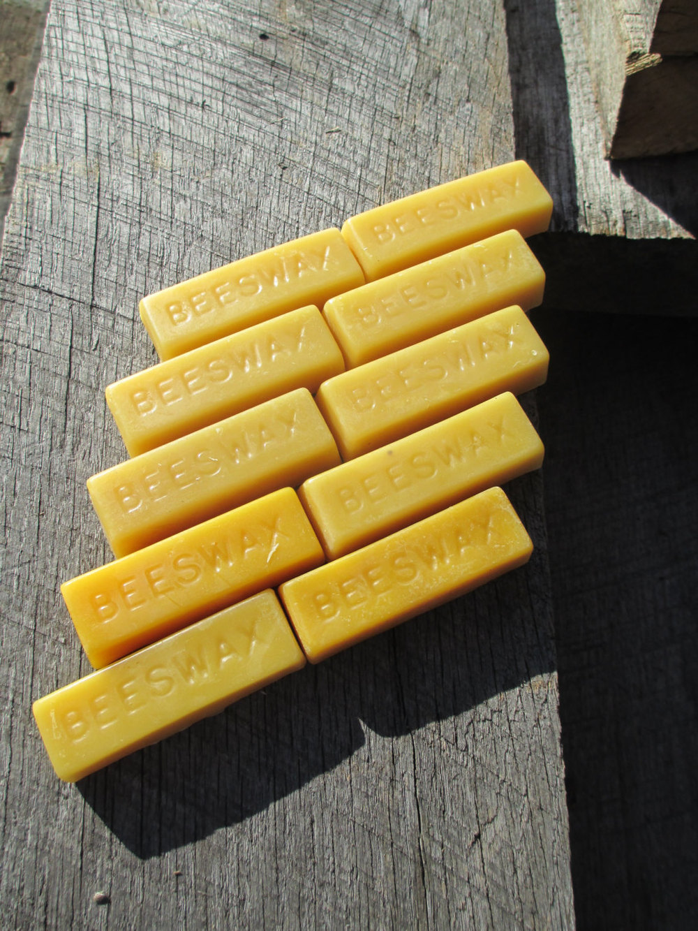 Pure Beeswax Blocks - 10 one ounce blocks- great for crafting — Honeyrun  Farm